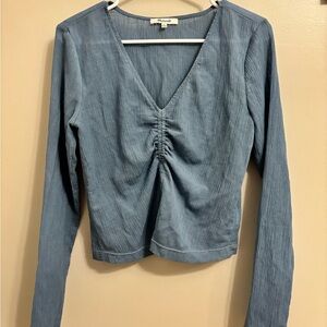 Madewell Blue Blouse